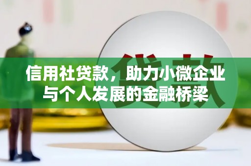 宛城信用社贷款，助力小微企业与个人发展的金融桥梁