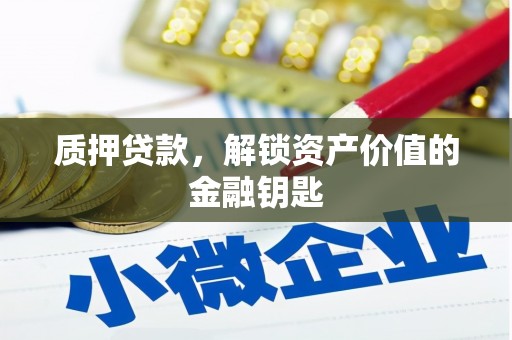宛城质押贷款，解锁资产价值的金融钥匙