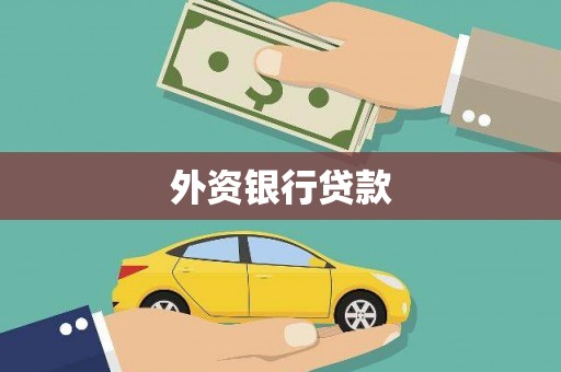 宛城外资银行贷款