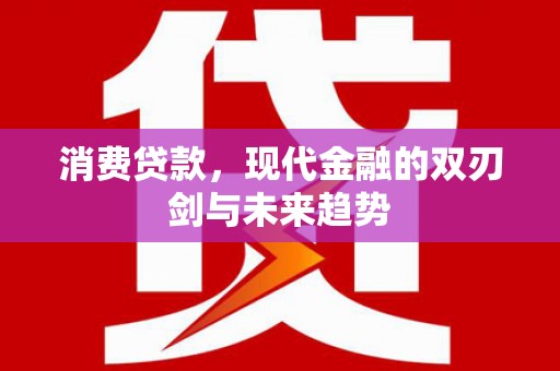 宛城消费贷款，现代金融的双刃剑与未来趋势