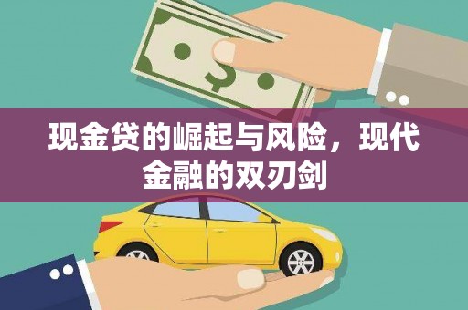 宛城现金贷的崛起与风险，现代金融的双刃剑