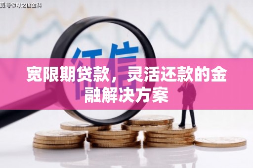 宛城宽限期贷款，灵活还款的金融解决方案