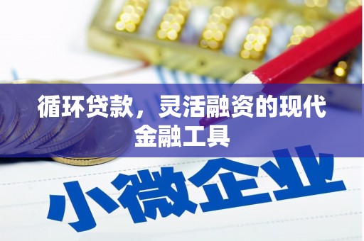 宛城循环贷款，灵活融资的现代金融工具