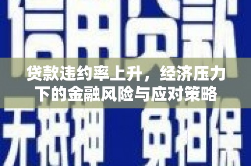 宛城贷款违约率上升，经济压力下的金融风险与应对策略