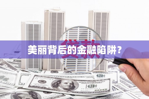 宛城美丽背后的金融陷阱？