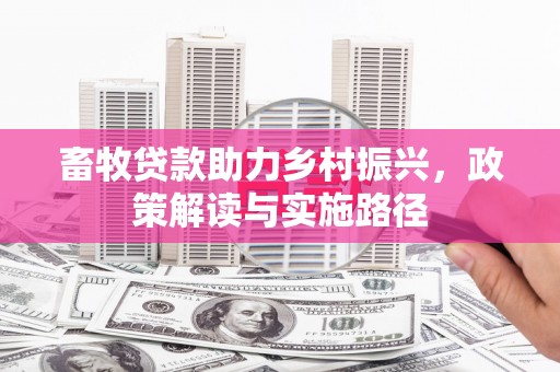 宛城畜牧贷款助力乡村振兴，政策解读与实施路径