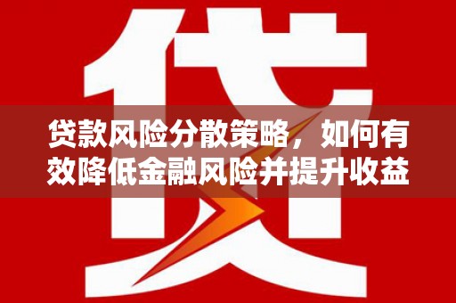 宛城贷款风险分散策略，如何有效降低金融风险并提升收益