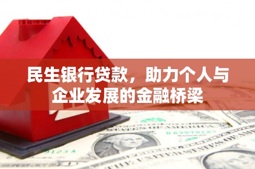 宛城民生银行贷款，助力个人与企业发展的金融桥梁