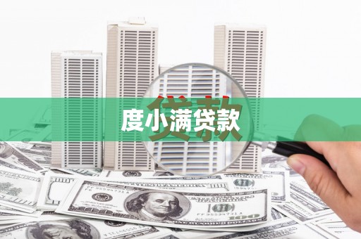 宛城度小满贷款